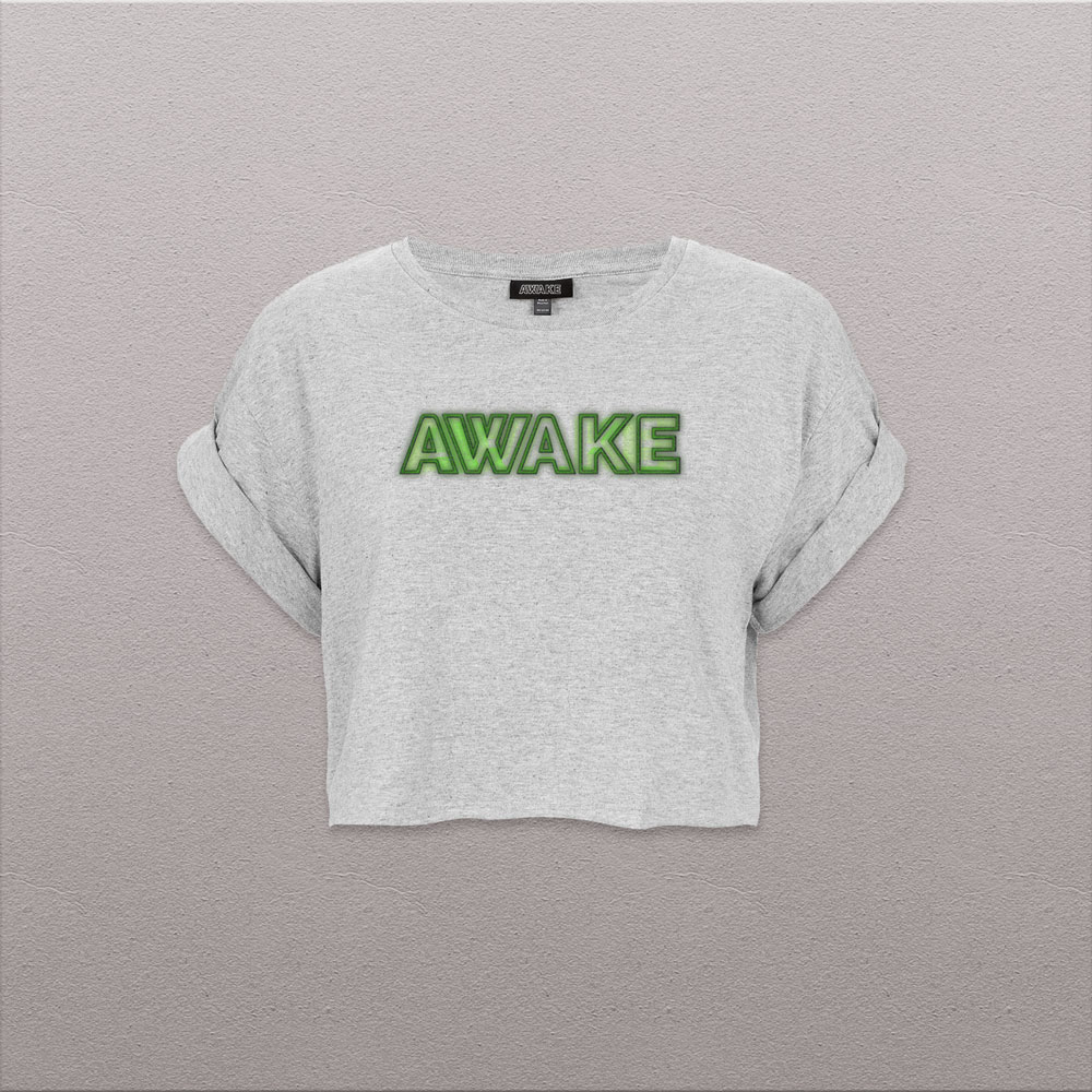 women_crop-top_AWAKE-neon-green-logo